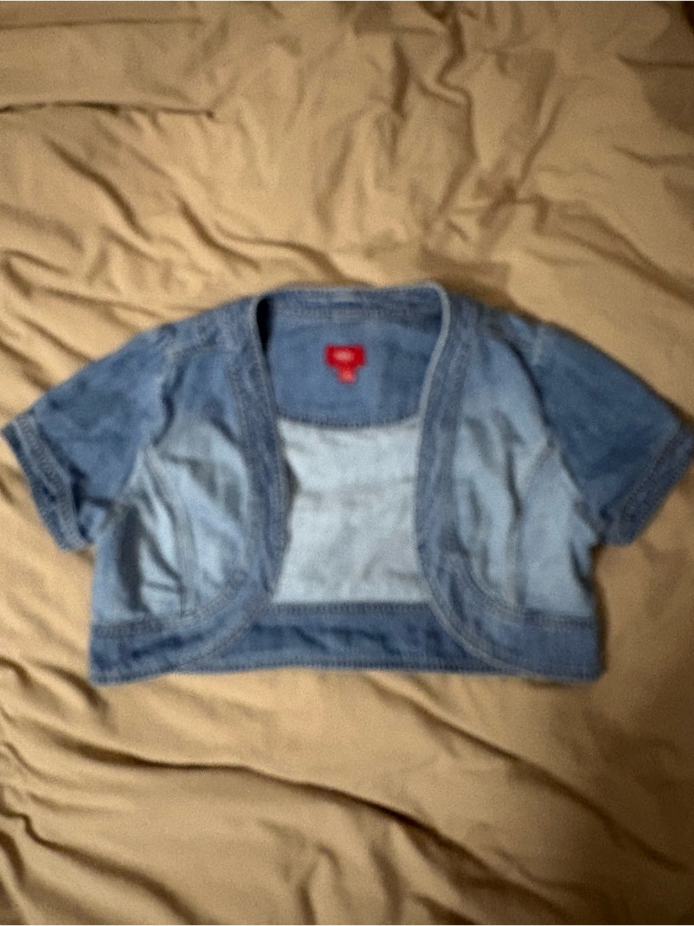 Women’s Light Blue Denim Bolero Shrug